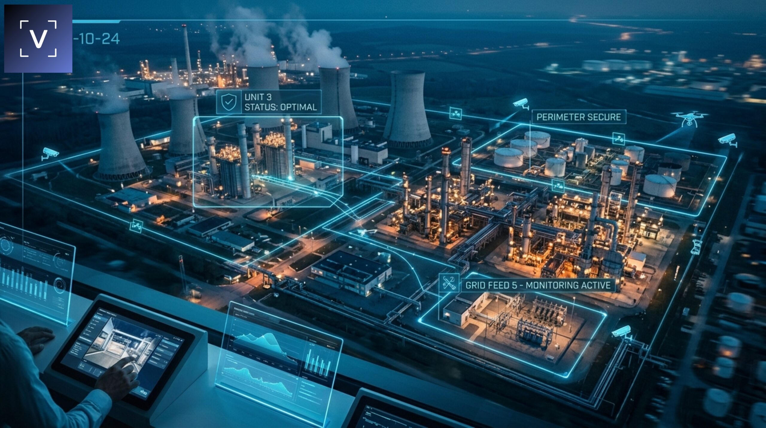 Why Critical Infrastructure Companies Are Moving from On-Site Guards to Virtual Security Centers