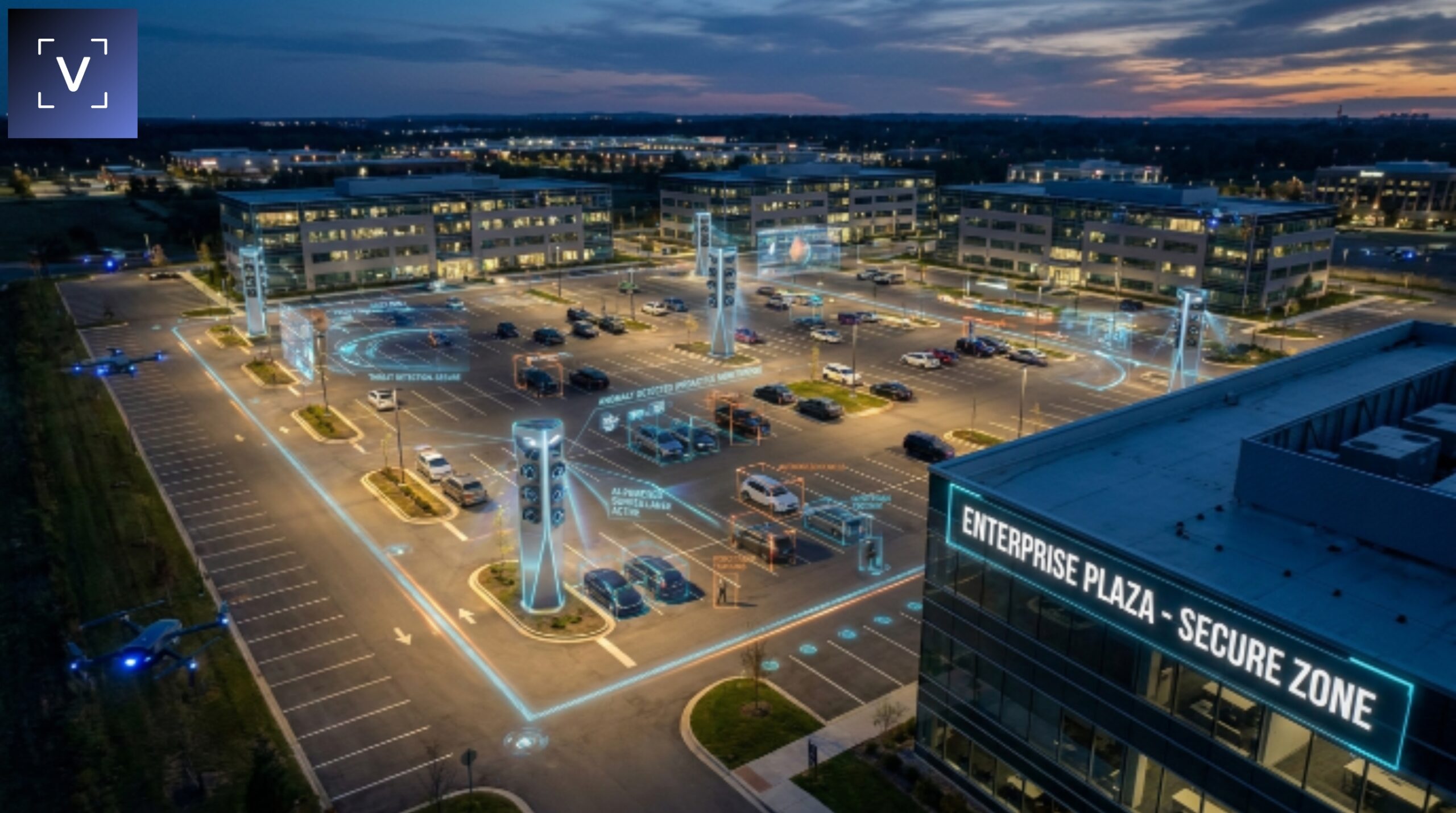 Smart Parking Lot Surveillance: The New Frontline of Commercial Property Security