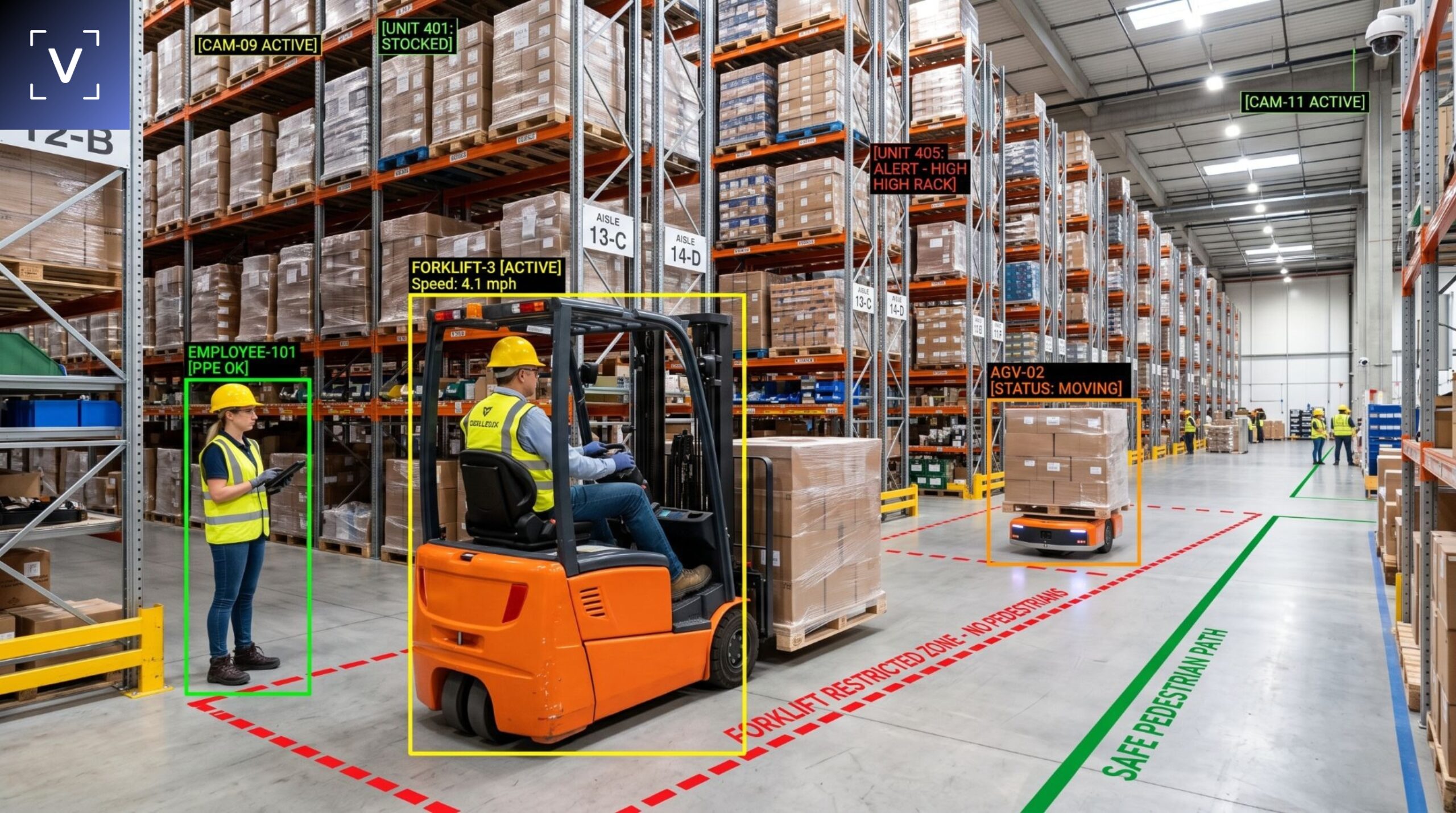 The Future of Warehouse Security: AI Cameras That Monitor Safety and Productivity